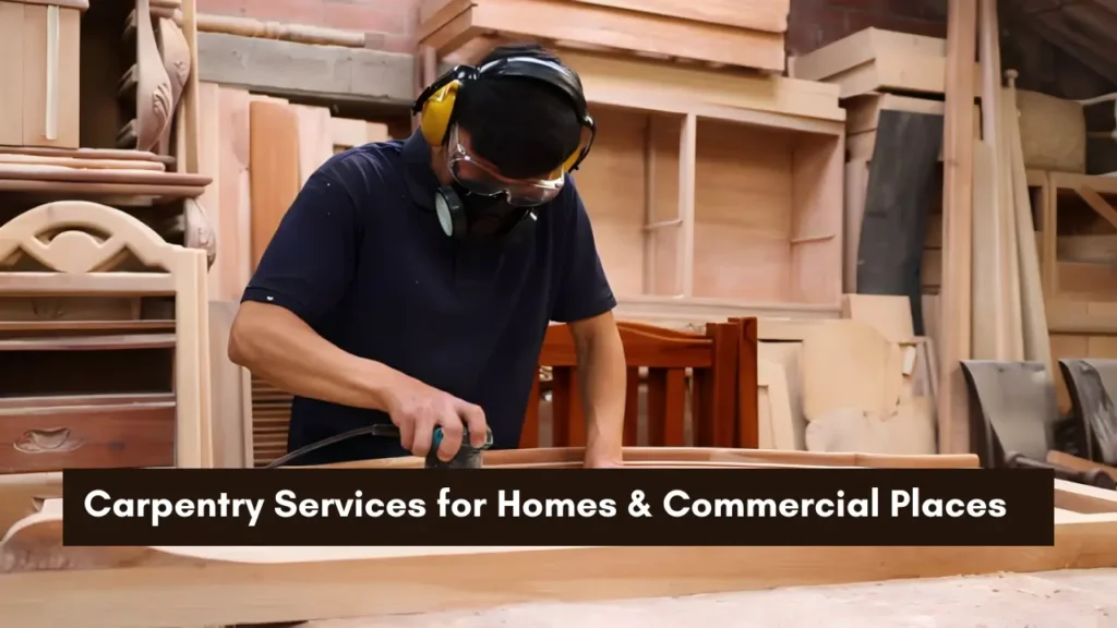 Carpentry Services for Homes & Commercial